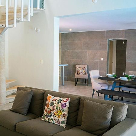 3Br Casa Matuk I Steps From Spectacular Beach I Private Pool Плая-дель-Кармен Экстерьер фото